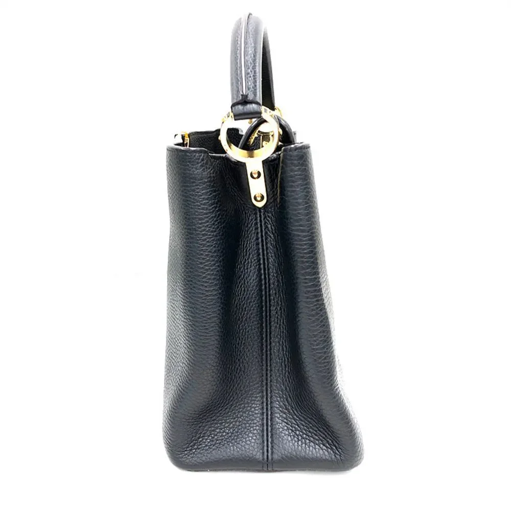 Louis Vuitton Capucines Handbag Black